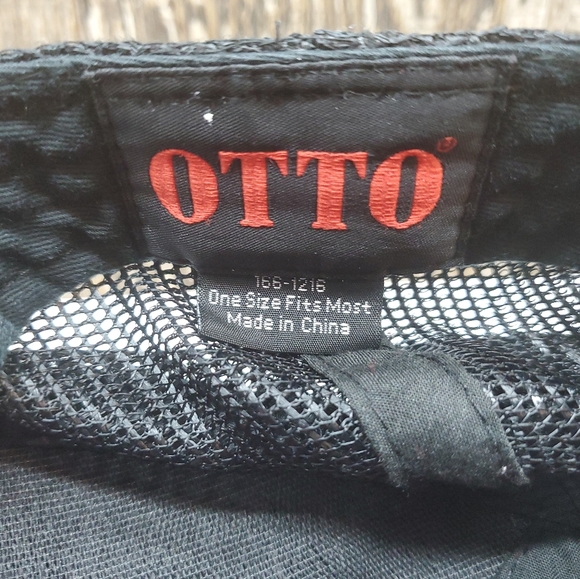 Otto Ink Therapy Black And Pink Mesh Snapback Adjustable Hat Cap Unisex One Size - Picture 9 of 9